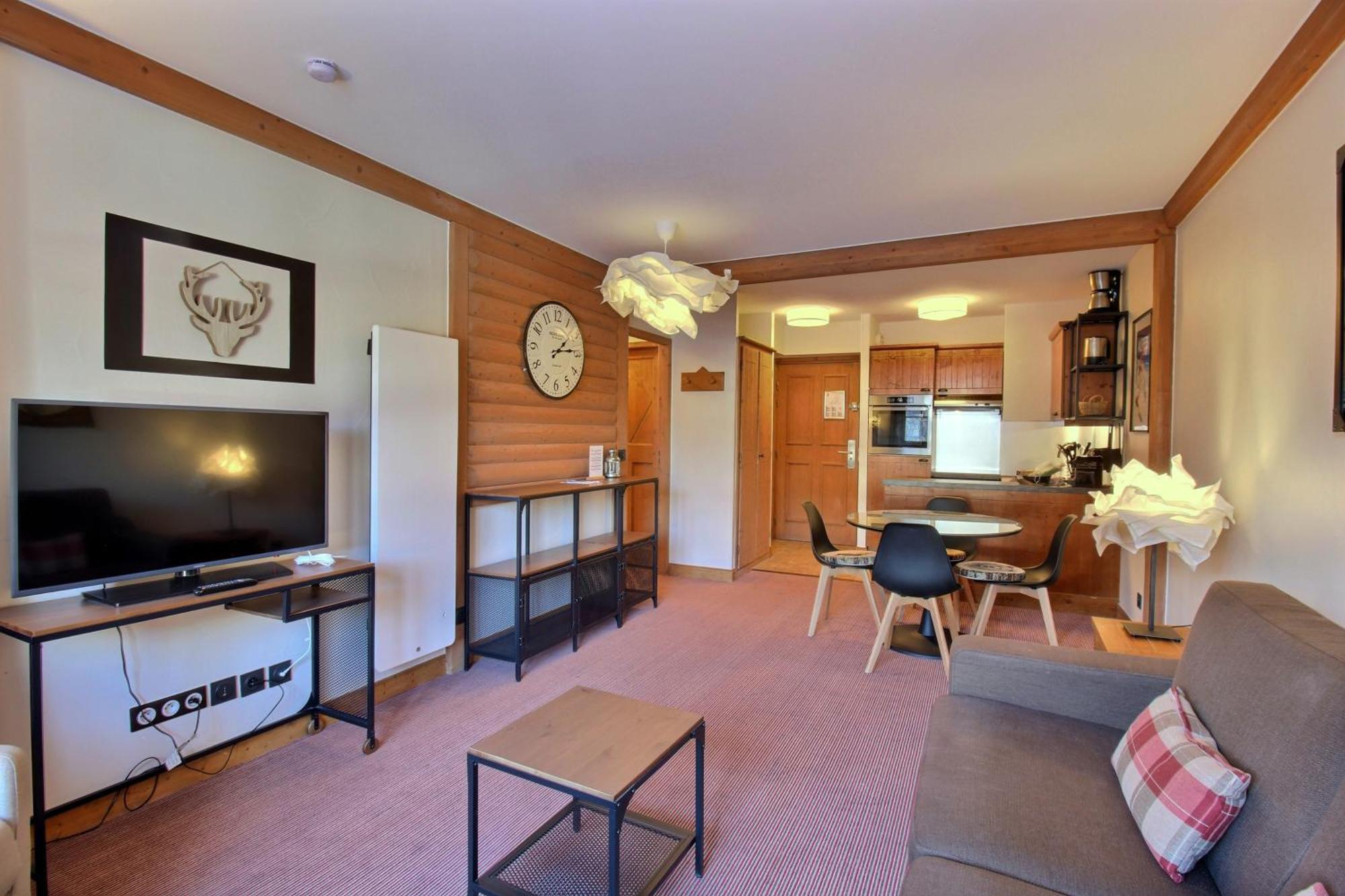 Arc 1950 - Appartement Moderne - Sauna Hammam Jacuzzi - 4 Personnes Les Arcs  Екстериор снимка