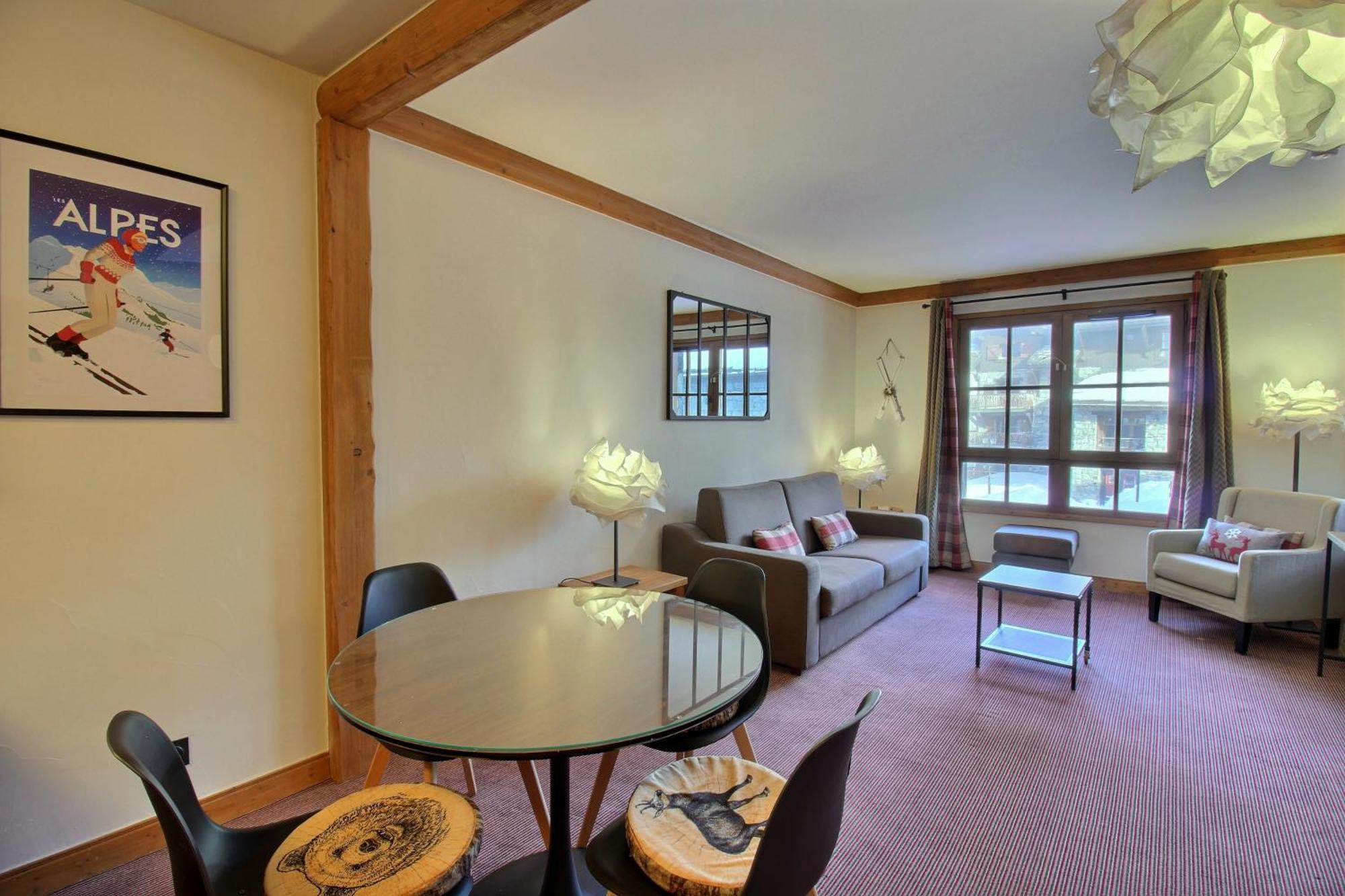 Arc 1950 - Appartement Moderne - Sauna Hammam Jacuzzi - 4 Personnes Les Arcs  Екстериор снимка