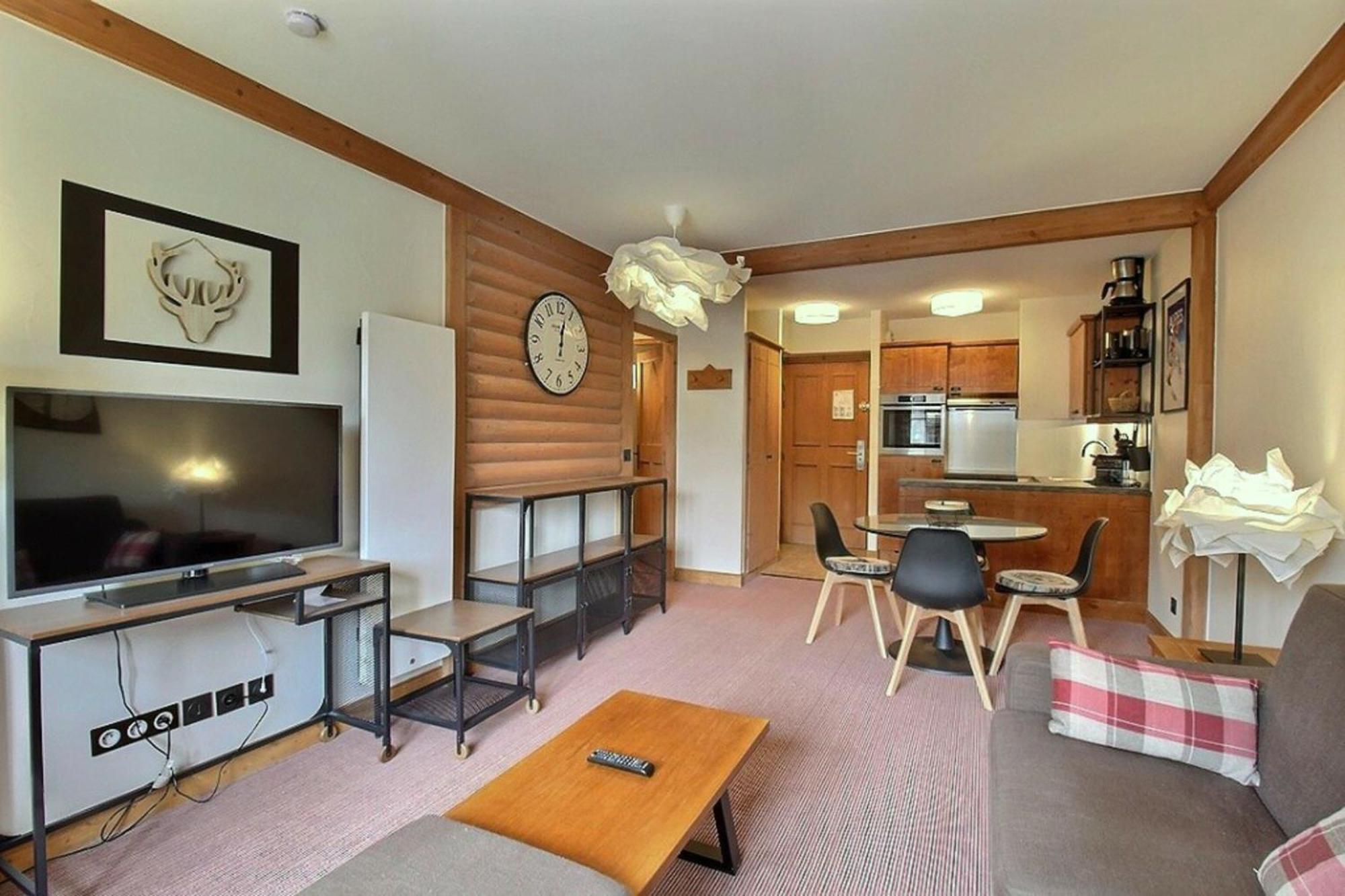 Arc 1950 - Appartement Moderne - Sauna Hammam Jacuzzi - 4 Personnes Les Arcs  Екстериор снимка